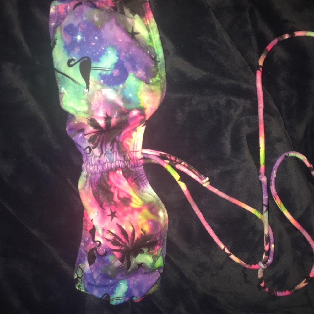 Galaxy bikini top